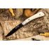 Кизляр Supreme  Gent AUS-8 BT (Черный, Кость) складной нож